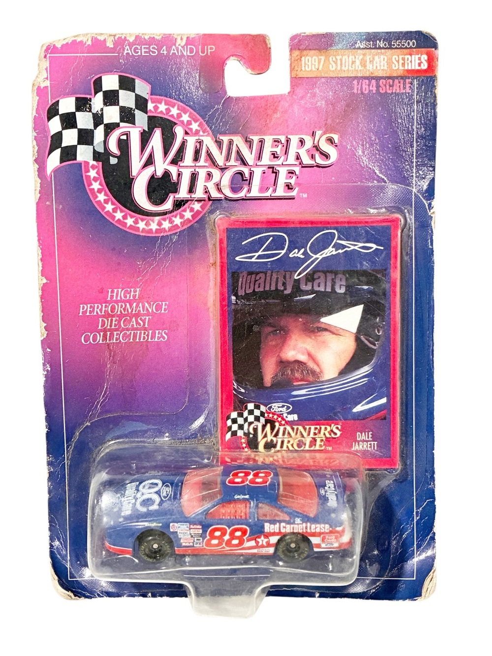 1997 DALE JARRET #88 Quality Care Winners Circle Stock Car Series‎ NEW
